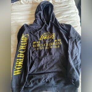 Black 'World Champions' Pullover Hoodie